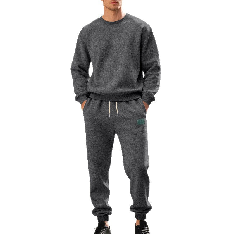Herren Sportset Elastisch Rundhals Freizeit Outfit