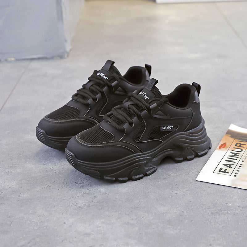 Damen Sneaker Chunky atmungsaktiv mit dämpfender Sohle