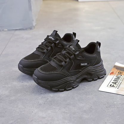 Damen Sneaker Chunky atmungsaktiv mit dämpfender Sohle