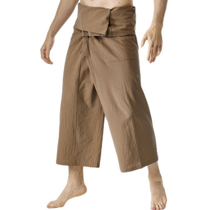 Herren Wickelhosen Modern Lässig Bequem