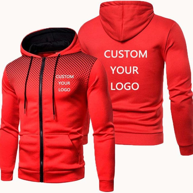 Herren Sport Hoodie Personalisierbar mit Druck Modern