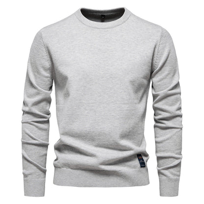 Herren Strickpullover Baumwolle Bequem Passform Modern