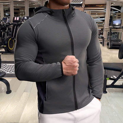 Herren Funktionsjacke Wasserdicht Athletisch Sportlich