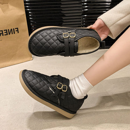 Damen Sneaker Bequem Stilvoll mit Doppelriemen