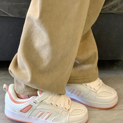 Damen Sneaker Sportlich Bequem Lässig