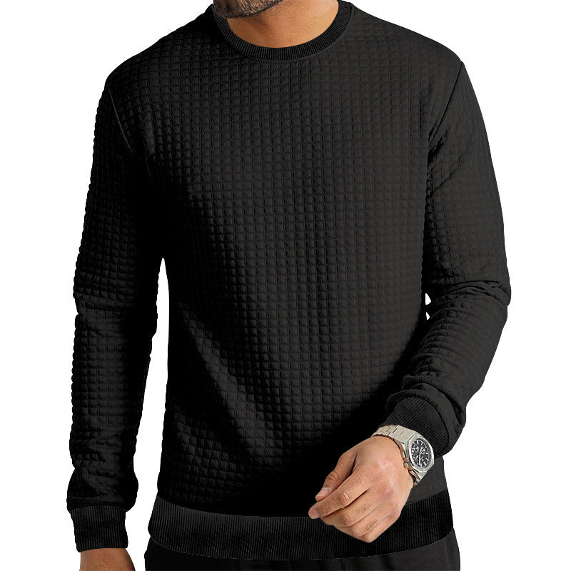 Herren Sweatshirt Waffelstruktur Modern Berlin Style