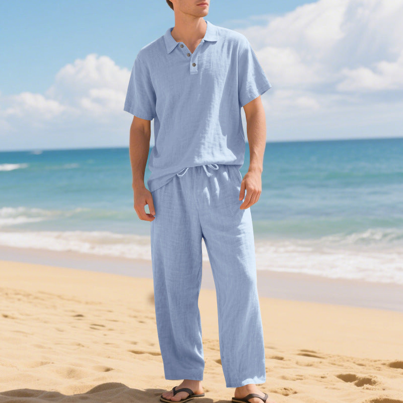 Herren Strandshorts Leicht Lässig Elastischer Bund