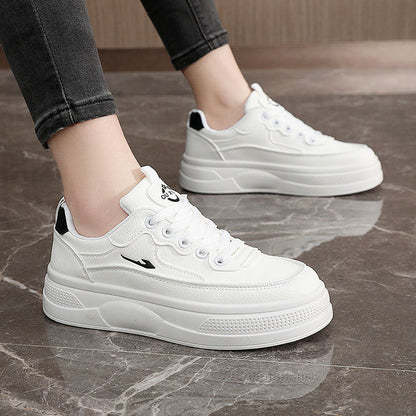 Damen Plateau Sneaker Höhe Komfortabel Sportlich