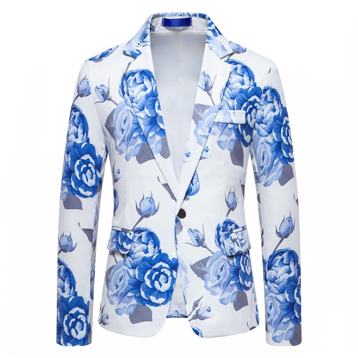 Herren Blazer Elegant Flora Design Modern