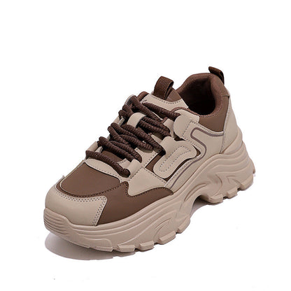 Damen Sneaker Chunky Bequem Luftdurchlässig
