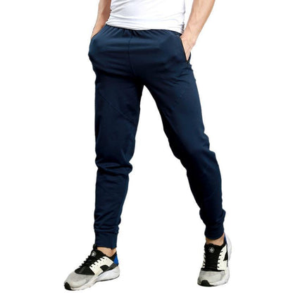 Herren Trainingshose Sportlich Elastisch Mit Seitentaschen