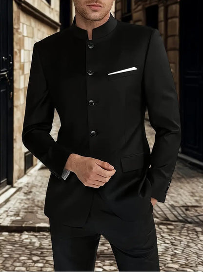 Herren Blazer Modern Elegant Slim Fit Anzug