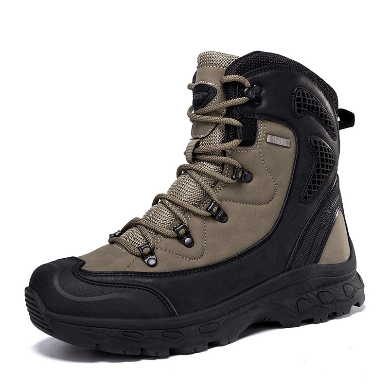Wanderschuhe Herren atmungsaktiv robust Wasserdicht