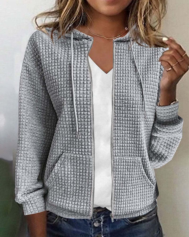 BerlinGlamour | Lederjacke Reißverschluss Modern Damen - BerlinGlamour