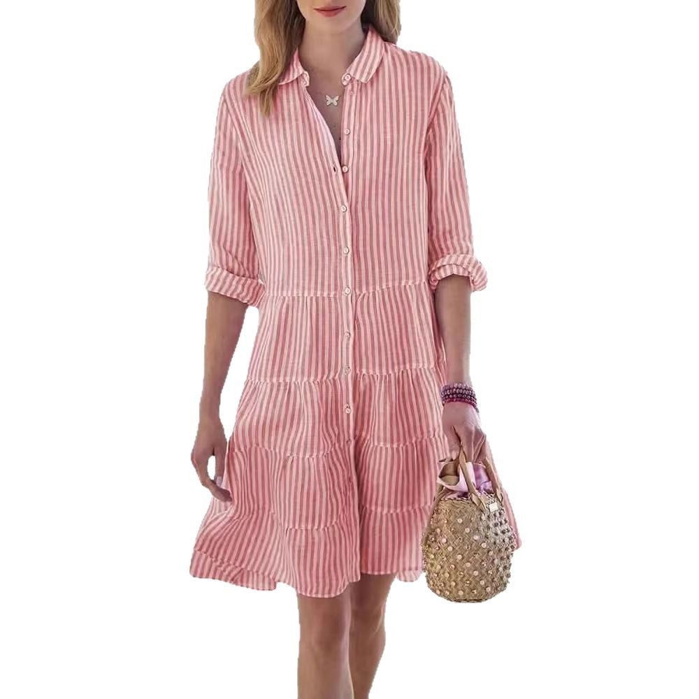 Sommerkleid Damen Elegant Leicht