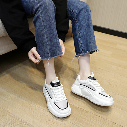 Damen Sneaker atmungsaktiv mit gepolsterter Laufsohle Modern