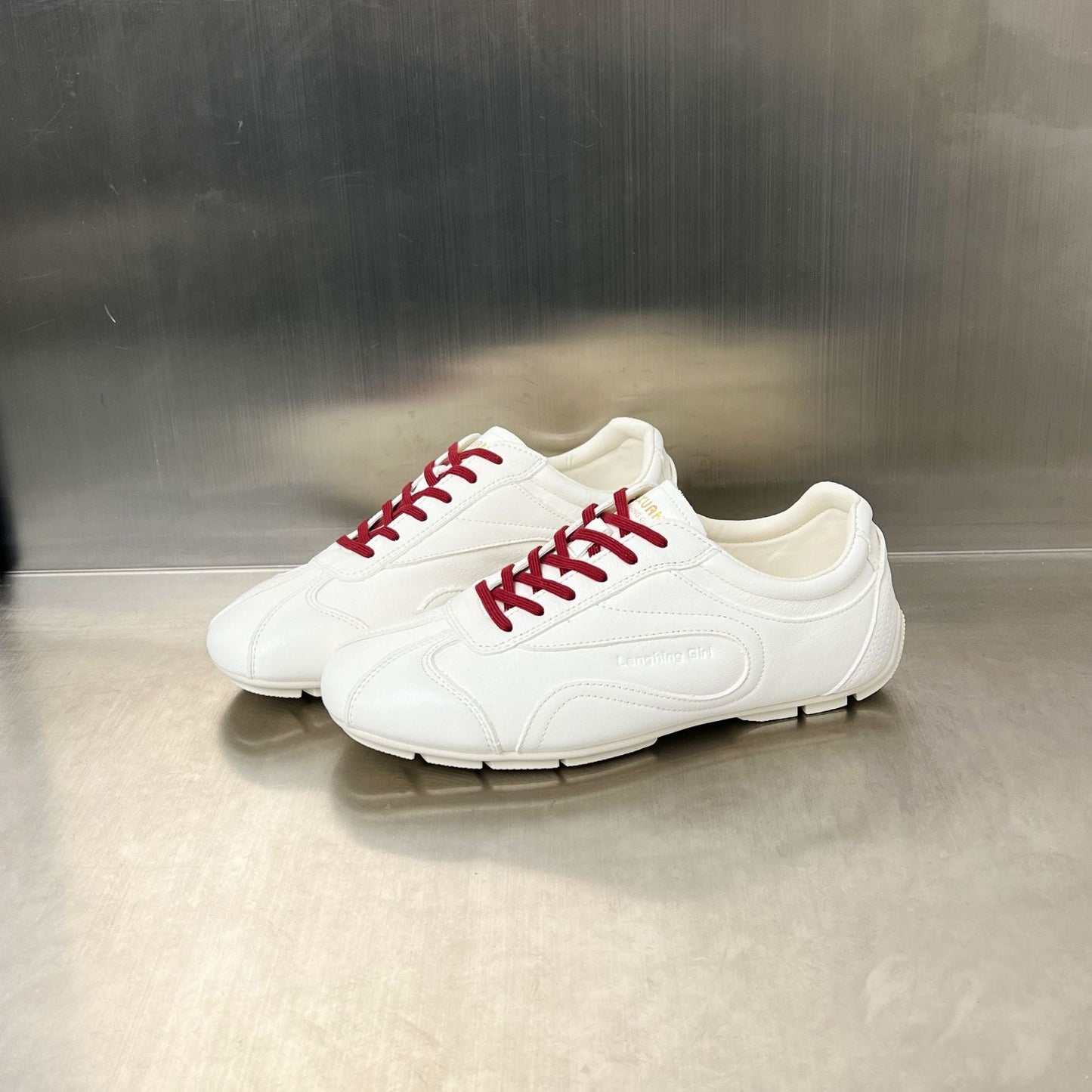 Damen Sneaker Sportlich Atmungsaktiv Stabile Sohle