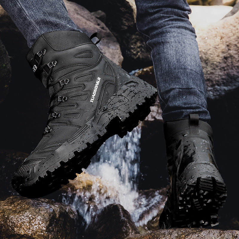 Wanderschuhe Damen Outdoor Stiefel bequem
