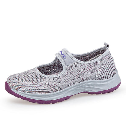 Damen Sportpumps Leicht Bequem Elastisch