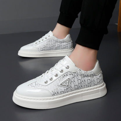 Damen Sneaker Glänzend Exklusiv Modisch