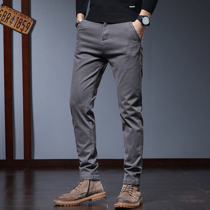 Schicke Herren Chino Hose Slim Fit
