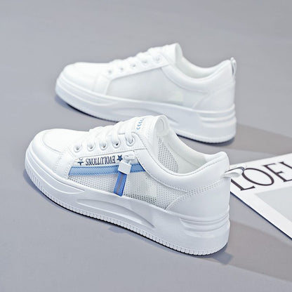 Damen Sneaker mit Schriftzug und dämpfender Sohle BequemSport