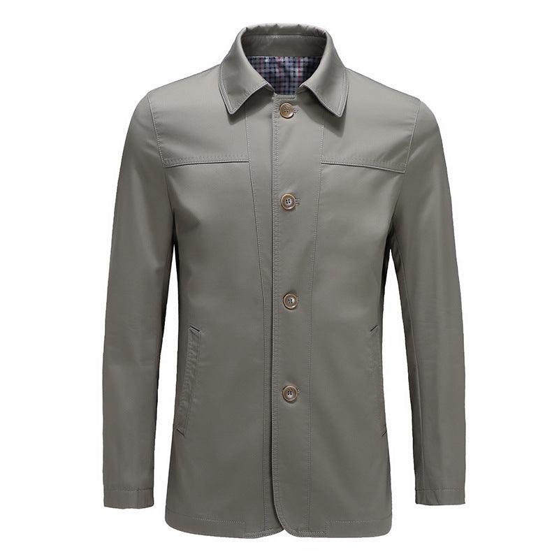 Herren Jacke Modern Klassisch mit Taschen Schnitt