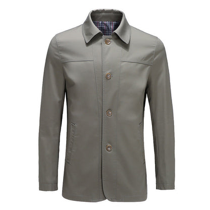 Herren Jacke Modern Klassisch mit Taschen Schnitt