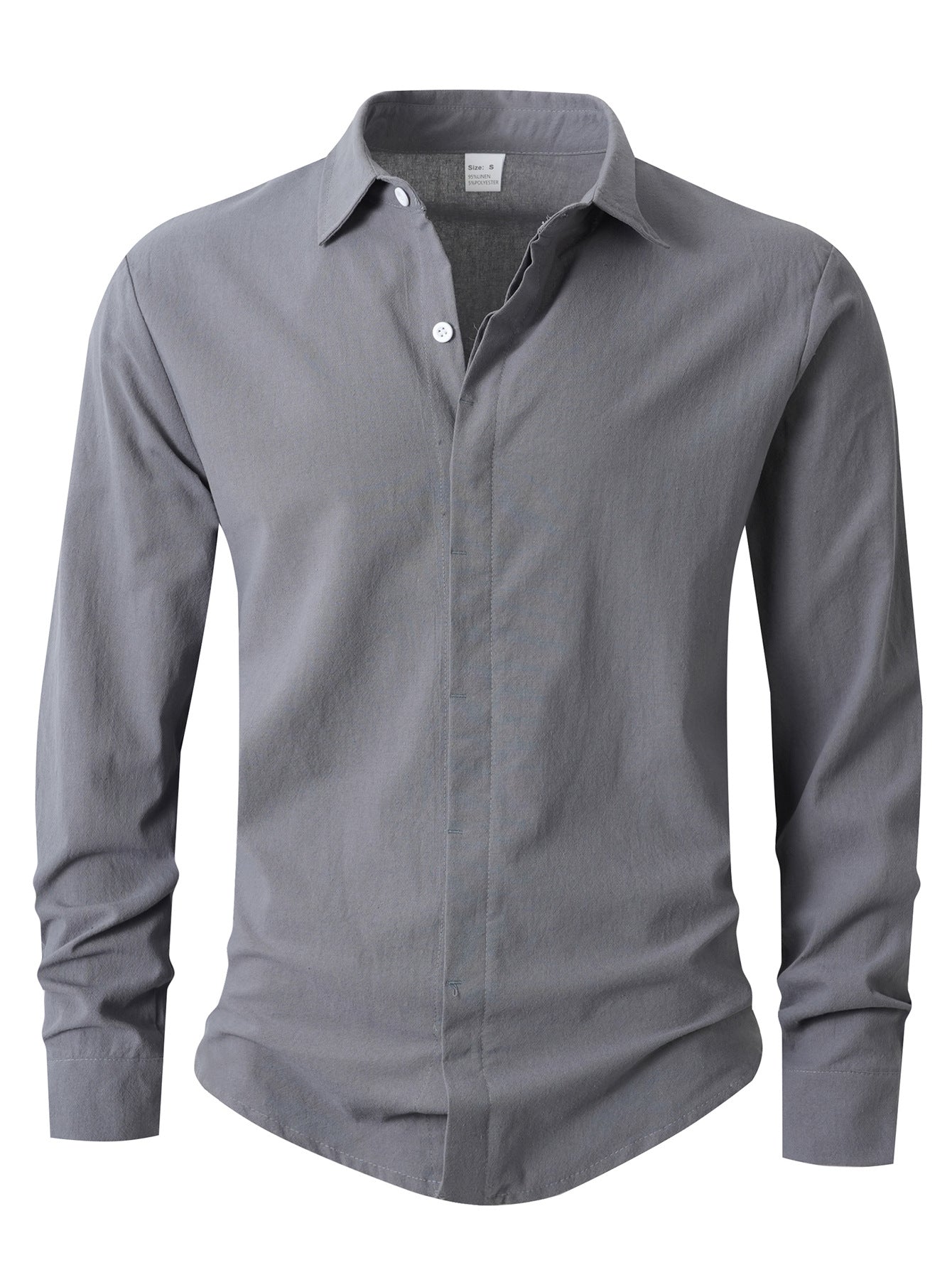 Herren Hemd Slim Fit Elegantes Casual Design