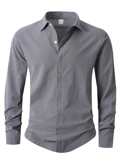 Herren Hemd Slim Fit Elegantes Casual Design