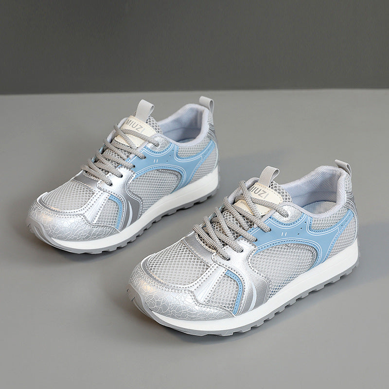 Damen Sport Sneaker Atmungsaktiv Laufschuhe mit Dämpfung