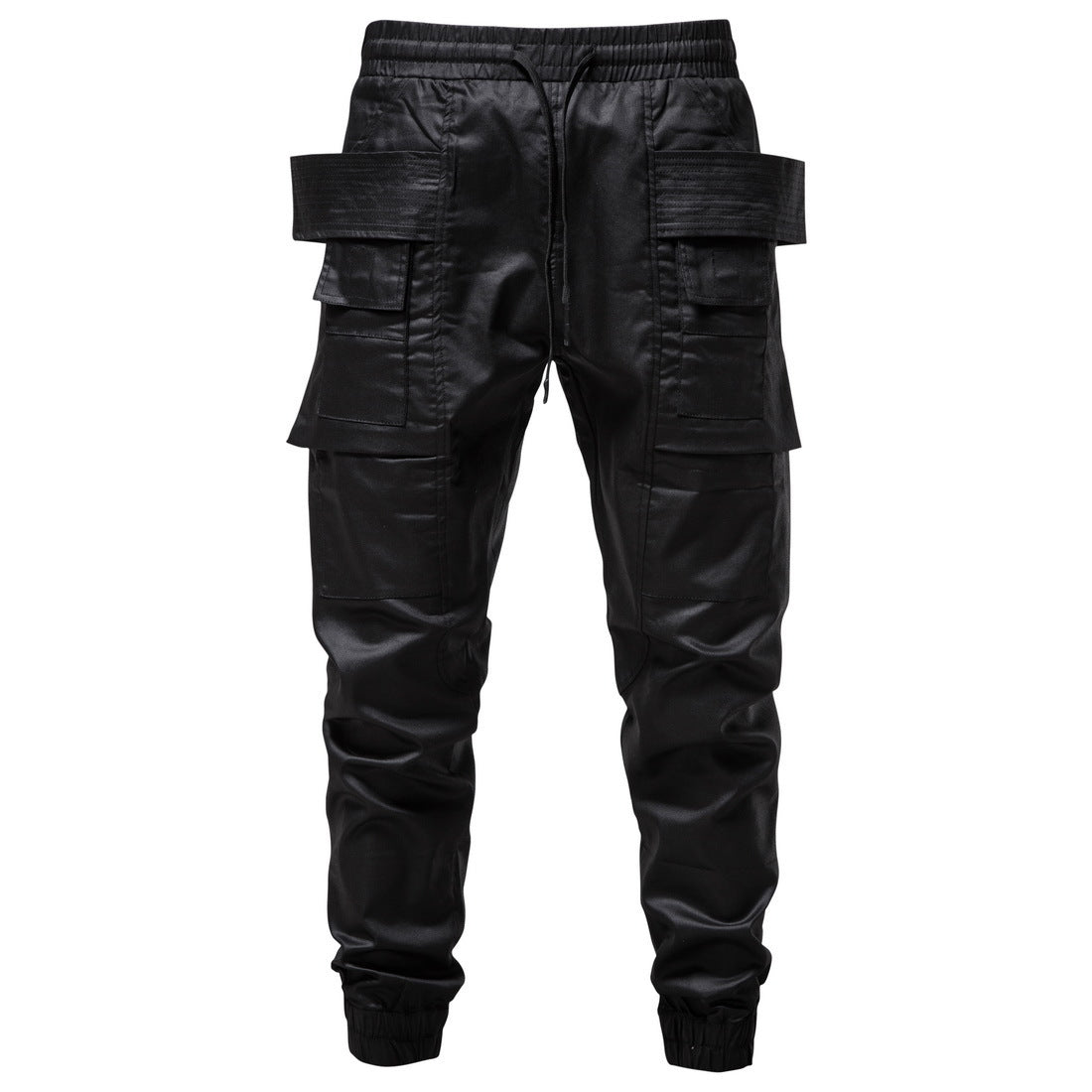 Herren Cargo-Hose Bequem mit Taschen Elastischer Bund - BerlinGlamour