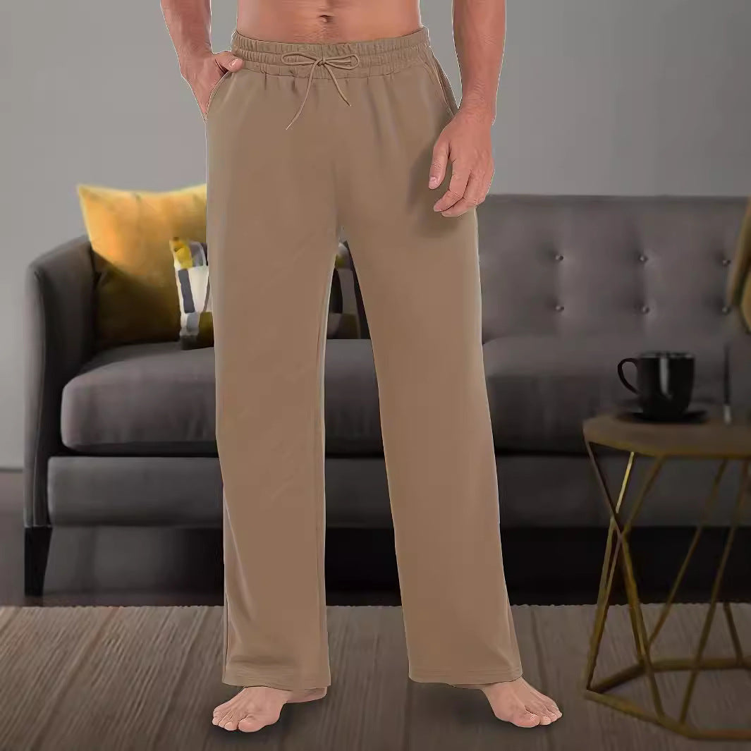 Bequeme Herrenhose Freizeit mit verstellbarem Bund und Seitentaschen