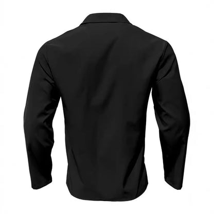 Herren Hemdjacke Modern Slim Fit Casual