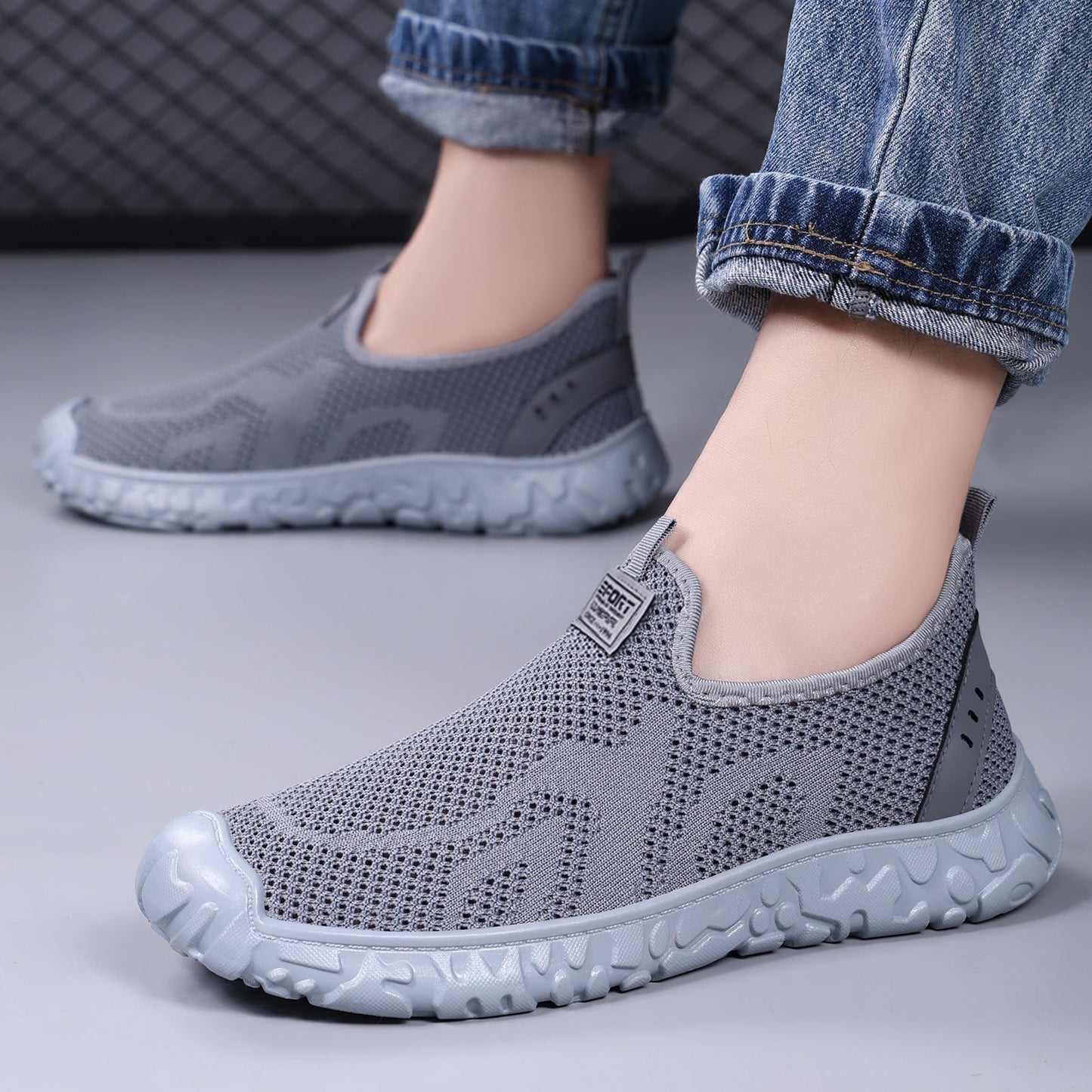Damen Sneaker Sport Atmungsaktiv Mesh Bequem - BerlinGlamour