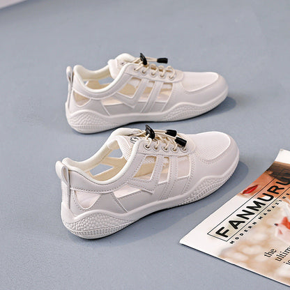 Damen Sneaker Atmungsaktiv Freizeitschuhe mit Schnürsystem