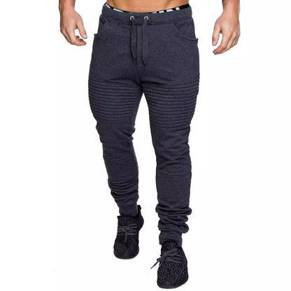 Herren Jogginghose Slim Fit Sportlich Mit Struktur