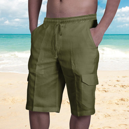 Herren Cargo Shorts Vielseitig Elastisch Bequem