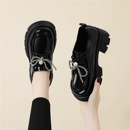 Damen Schnürschuhe Modisch mit Zierdetails - BerlinGlamour