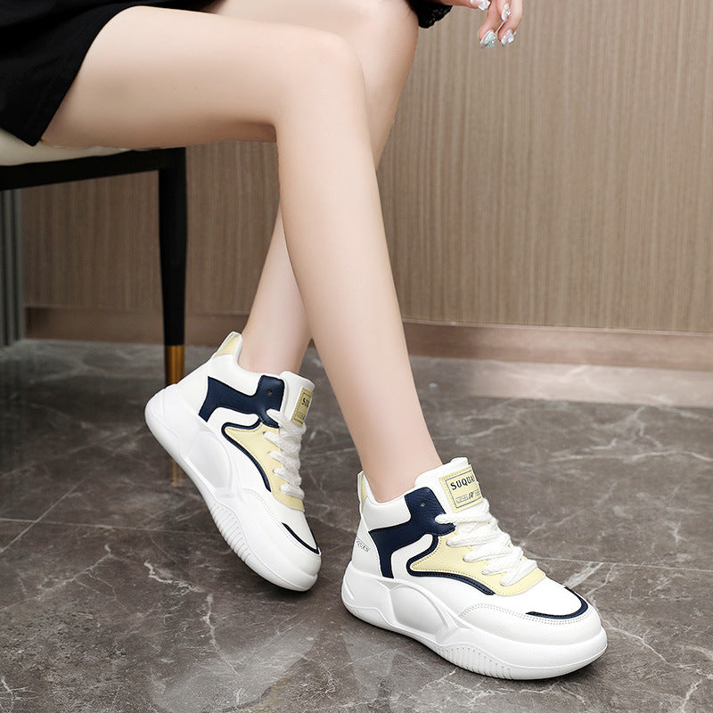 Damen Sneaker High-Top atmungsaktiv Flexibler Laufschuh