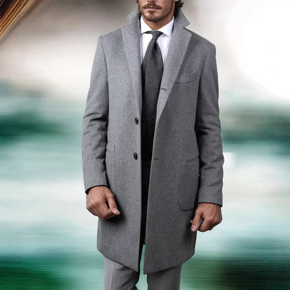 Herren Mantel Slim Fit Modern Elegant - BerlinGlamour