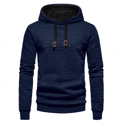 Herren Kapuzenpullover Strukturiert Modern Glamour Style