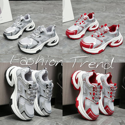 Damen Laufschuhe atmungsaktiv Mesh Komfort Sohle