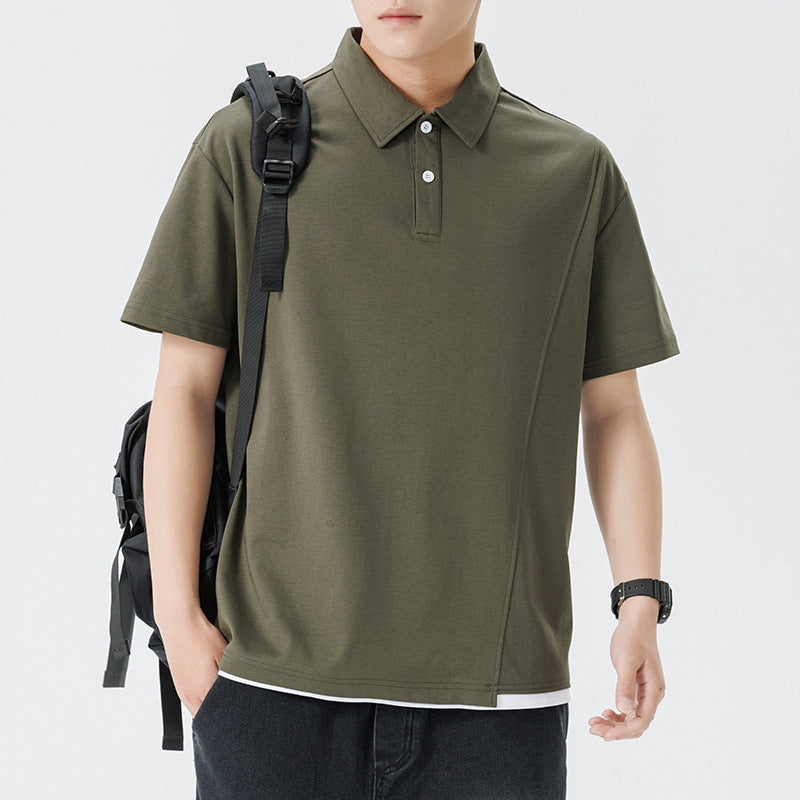 Polohemd Herren Modern Slimfit Elegant