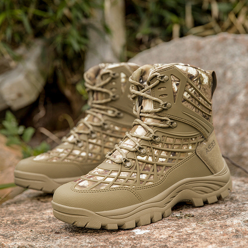 Herren Bergstiefel Stabil und Robust für Outdoor Aktivitäten