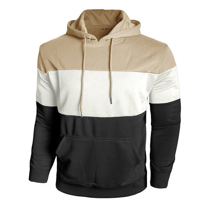 Herren Kapuzenpullover Trendig Farbblock Design Modern