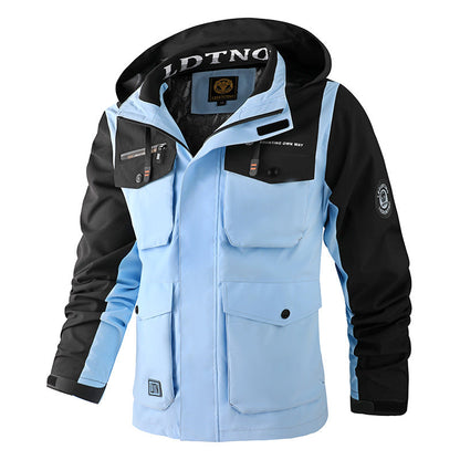 Herren Outdoor-Jacke Wasserabweisend Funktionell