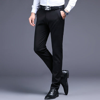 Herren Businesshose Elegant Komfortabel Slim Fit