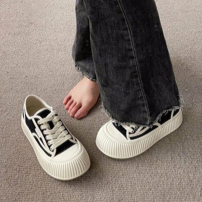 Damen Sneaker Plattform Bequem Dämpfung Elegantes Design