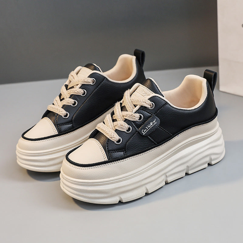 Damen Plateausneaker Trendy Komfortabel Mit Dämpfung